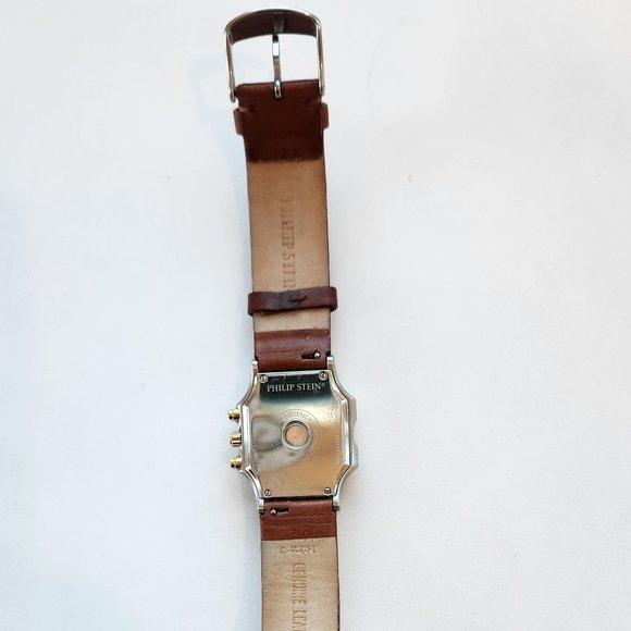 Philip Stein Lady's Chronograph White Gold Watch - Picture 7 of 8